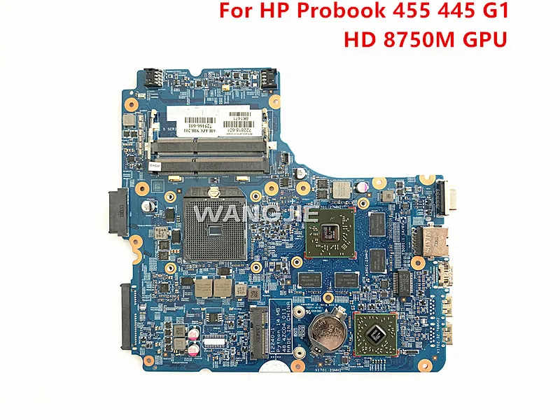 722818-501 722818-001 722818-601 для материнской платы ноутбука HP Probook 455 445 G1 разъем FM1 DDR3 HD 8750M GPU