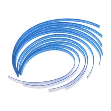 

10 Pieces Table Tennis Racket Edge Tape Table Tennis Paddle Bat Sponge Side Tape Protector Blue