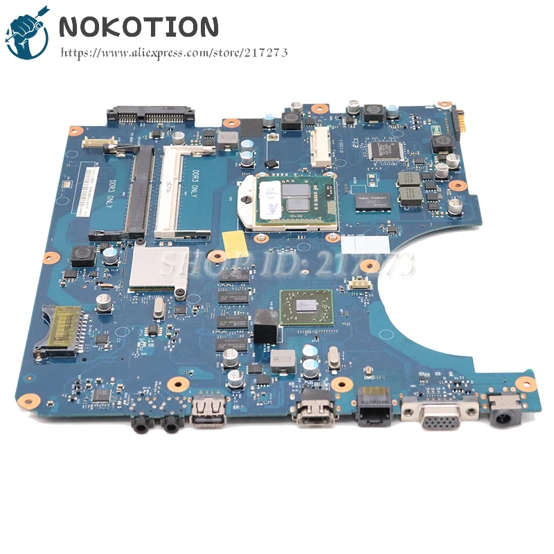 NOKOTION BREMEN-VE для samsung NP-R780 R780 Материнская плата ноутбука BA41-01351A BA41-01352A BA92-06977A 17 дюймов HD5000 DDR3 процессор
