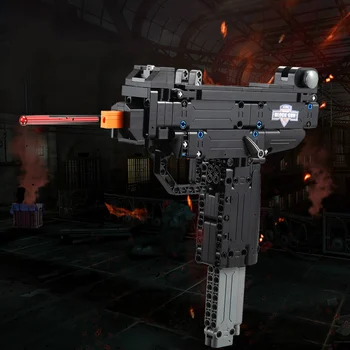 

C81008 Pistol Uzi Submachine Gun Military Ww2 Building Blocks For Technic City Police Swat City Police Swat Toys For Kids
