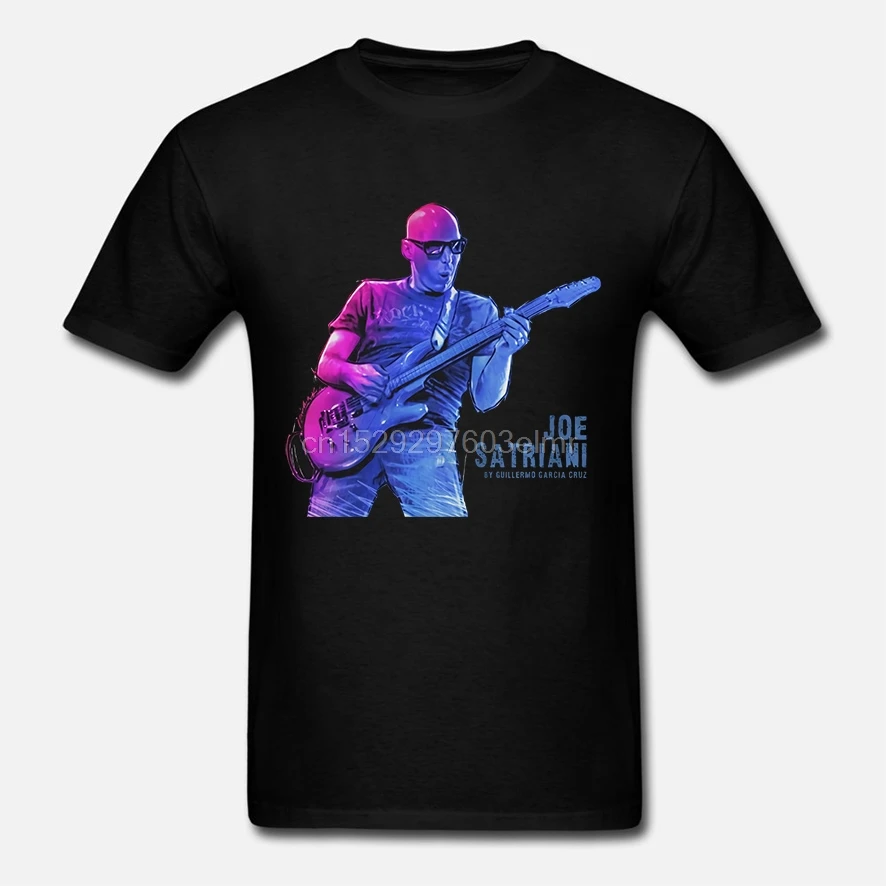 Забавная Мужская футболка женская футболка-Новинка Joe Satriani крутая |