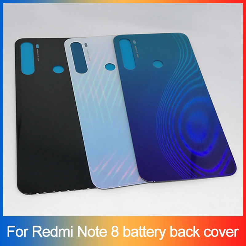 Стеклянная задняя крышка батарейного отсека для Xiaomi Redmi Note8 note8 ремонт и