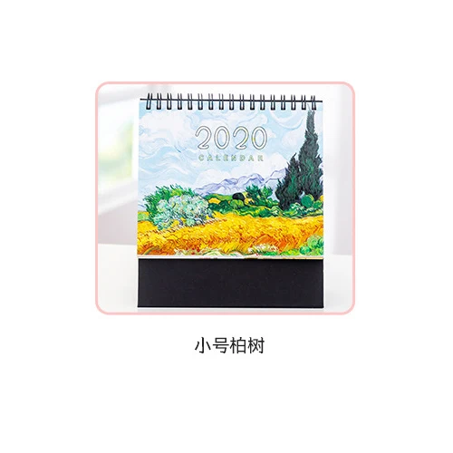 Календарь креативное украшение Настольный календарь школьный офисный календарь мультяшный Звездный календарь с подсолнухами - Цвет: 17x15cm