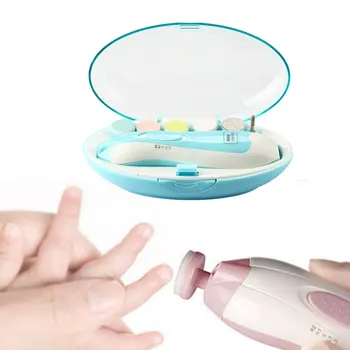 

Baby Safey Electric Nail Clipper Cutter Trimmer Manicure Pedicure Safe Kids Cutter Scissors Portable Infant Children Nail Care