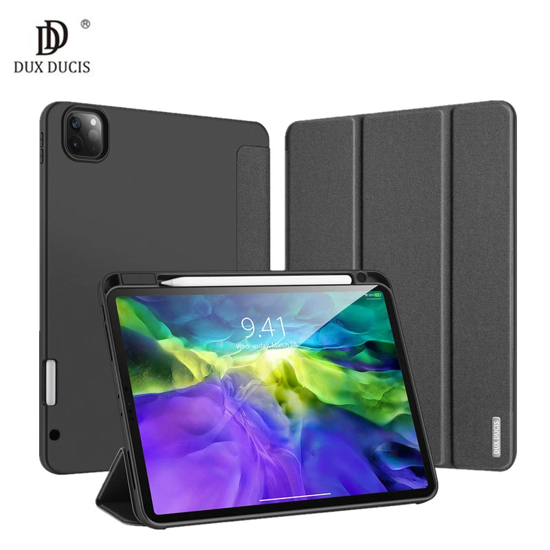Luxury Flip PU Leather Case For Apple iPad Pro 11 2020 Stand Book Cover For iPad Pro 11 2020