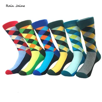 

Gulf Love England The Wind Ling Lattice Hit Color Street Original The Night Tide People Man Cotton Socks Stockings