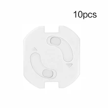 Безопасный дом для вашего ребенка, гнездо ребенка_ поворотным механизмом штепсельная вилка европейского стандарта малышей 10 шт./компл. прочный