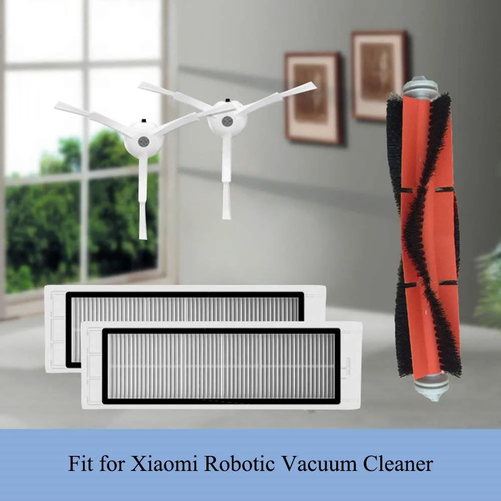 Main Brush Filters Side Brushes Accessories for XIAOMI MI Robot