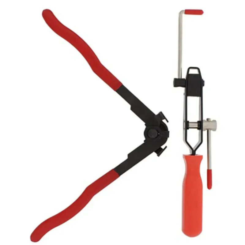 Auto ATV Adjustable AXLE CV Joint Boot Crimp Clamps with Pliers Tool Crimp Ear Type Extension