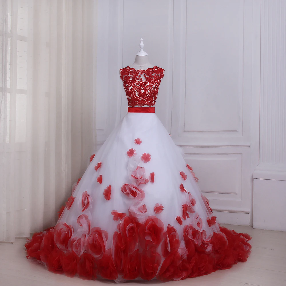 vestito da cerimonia rosso