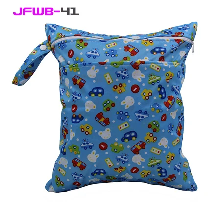 Двойной молнии Многофункциональный Водонепроницаемый пуль водонепроницаемая сумка с рисунком героев из мультфильма; сумка для подгузников, органайзер для детских подгузников, сумка для детской спальни, сумка - Цвет: JFWB41