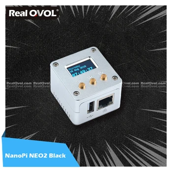 

FriendlyELEC NanoPi NEO2 Black lts 1GB board A53 mini linux board RealQvol emmc TF Card Support faster than Raspberry PI