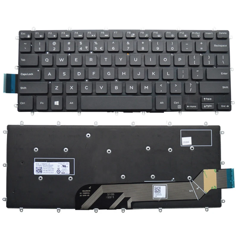 laptop US Keyboard For Dell 2 in 1 13- 5368 5378 7368 7472 7378 7569 7579 Notebook | Компьютеры и офис