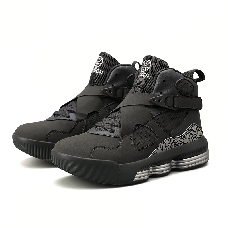 Men Basketball Shoes 1 11 Basketball Sneakers For Boys women zapatillas 4 retro Shoes - Цвет: Серый