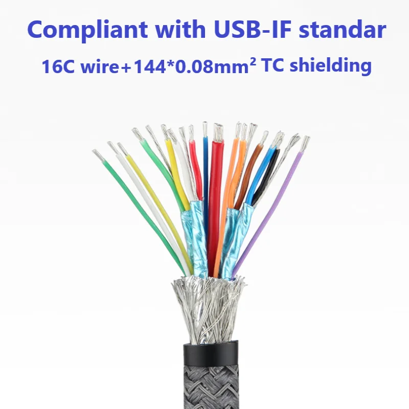 USB3.2 Тип C с e-маркер поддержка передачи данных 20 Гбит/с 20V5A 100 Вт