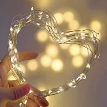 

1/5/10M Copper Wire Led String Light Waterproof USB Powered Fairy Lights for Christmas Wedding Party Living Room Decoration