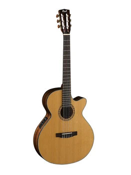 

Cec7-nat classic guitar with pickup, with Cort neckline
