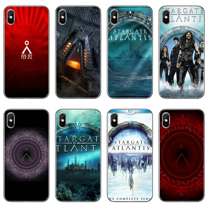 Силиконовый мягкий чехол Stargate Atlantis SGA для iPhone 11 Pro XS Max XR X 8 7 6 6S Plus 5 5S SE|Бамперы| |