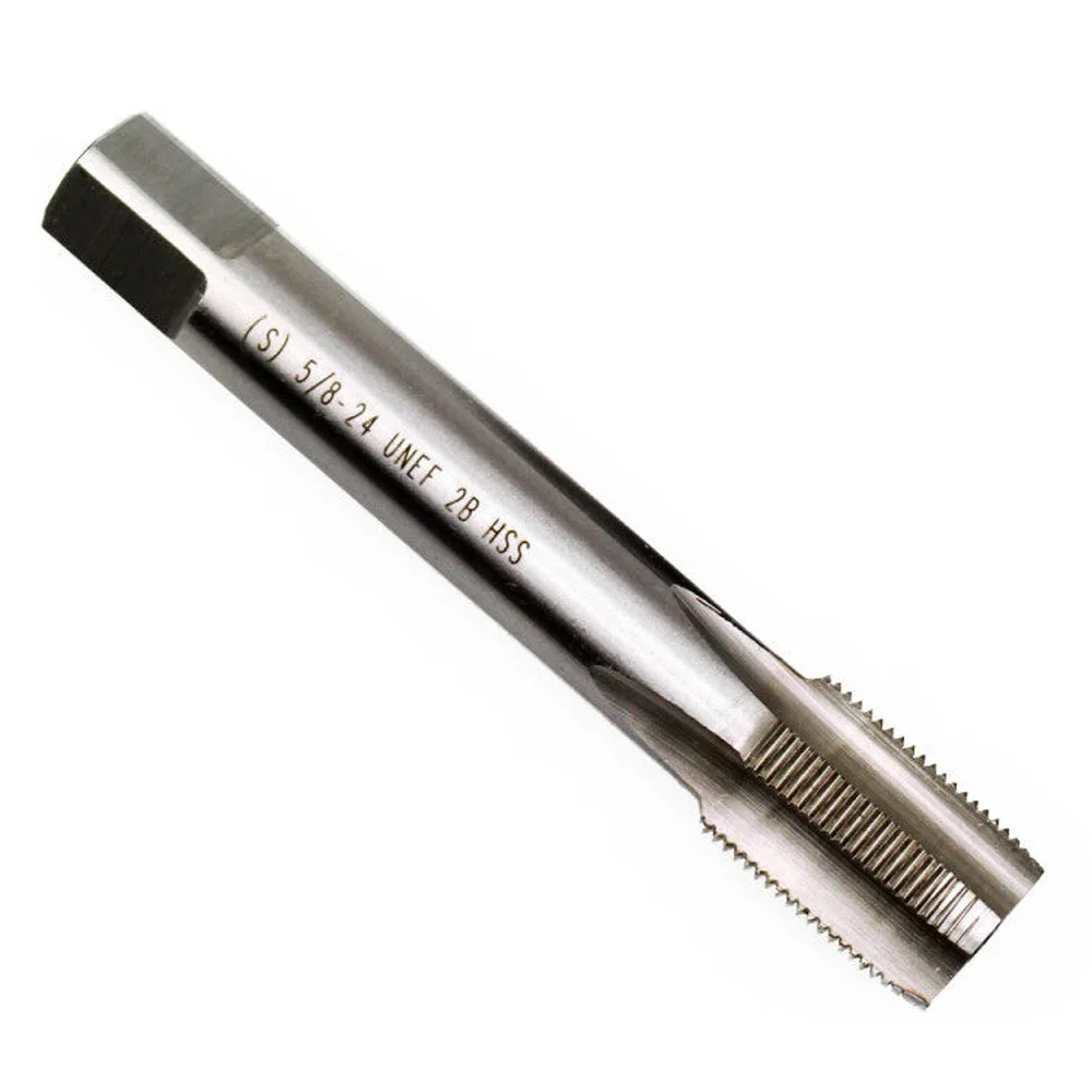 5/8-24 TPI Серебряная высокоскоростная стальная машина для правой резьбы