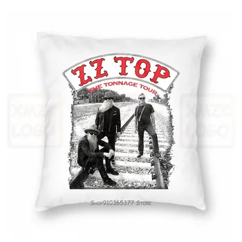 

Zz Top Tonnage Tour Mens Pillow case Baddest Men Rock Band Album Music Merch Black Women Men