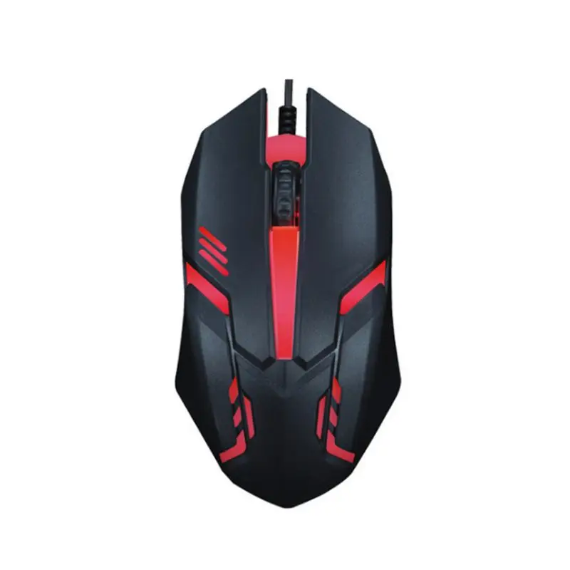 Проводная игровая мышь USB 1200 DPI электронная спортивная игра RGB светящаяся