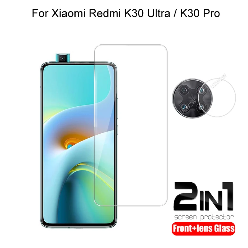 2 в 1 для Xiaomi Redmi K30 Ultra / Pro пленка объектива камеры и защитная экрана защитное