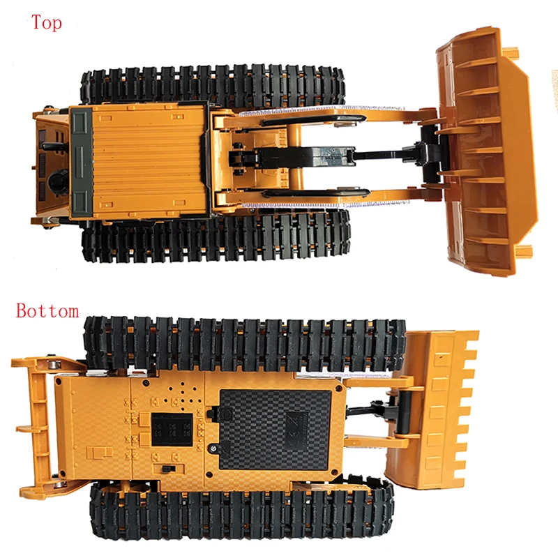 Rc bulldozer rc caminhão de engenharia carro