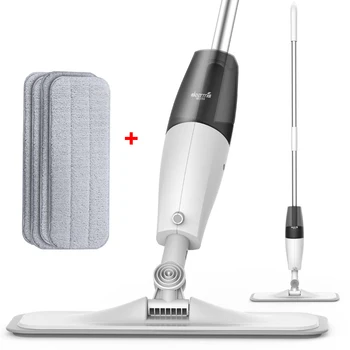 Deerma Water Spray Mop Sweeper Vacuum Cleaner dust cloth 360 Rotating Cleaning Cloth cordless Mop floor cleaner 1