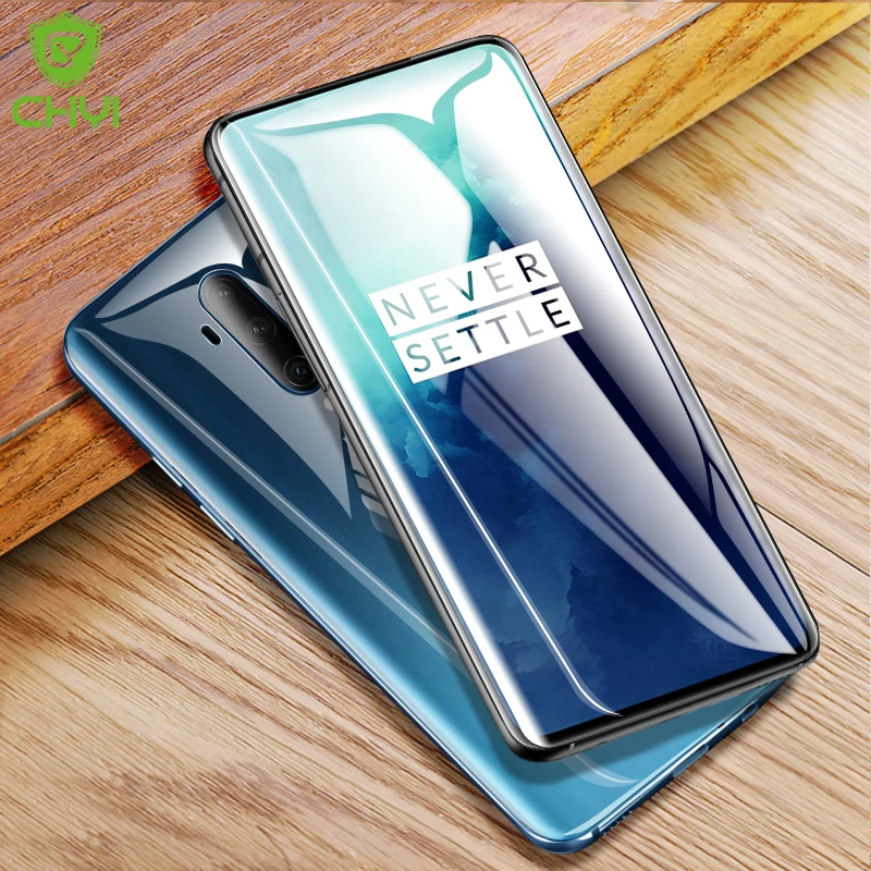 Изогнутая 3d пленка CHYI для oneplus 7T Pro защитная экрана 1 + полное покрытие краев мягкая