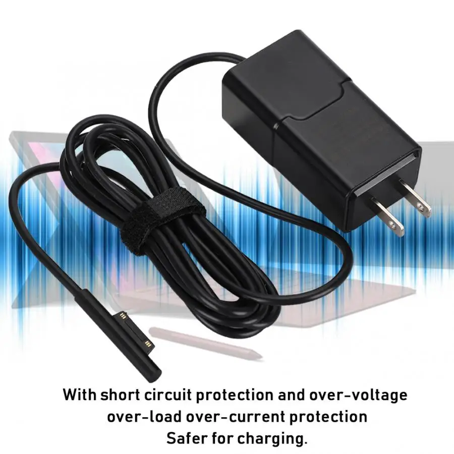 15 V/2.58A планшетный ПК адаптер питания для microsoft Surface pro3 pro4 110-240V US Plug