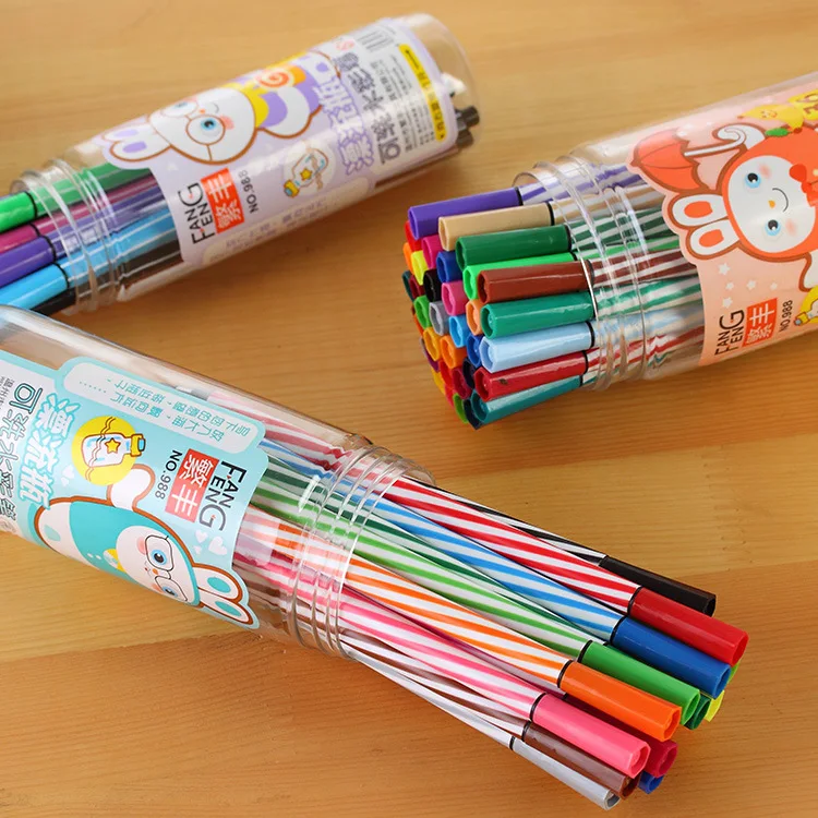 Творческие товары для дрифтинга 12 цветов школьные стирки рисование конфеты