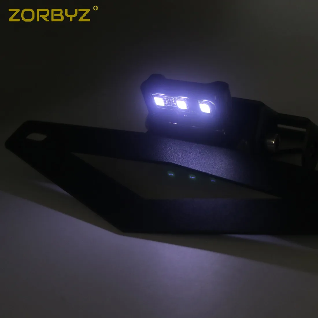 ZORBYZ мотоцикл черный Задний фонарь Крепление номерного знака Кронштейн для светодиодной лампы держатель для Benelli 502C Bj500