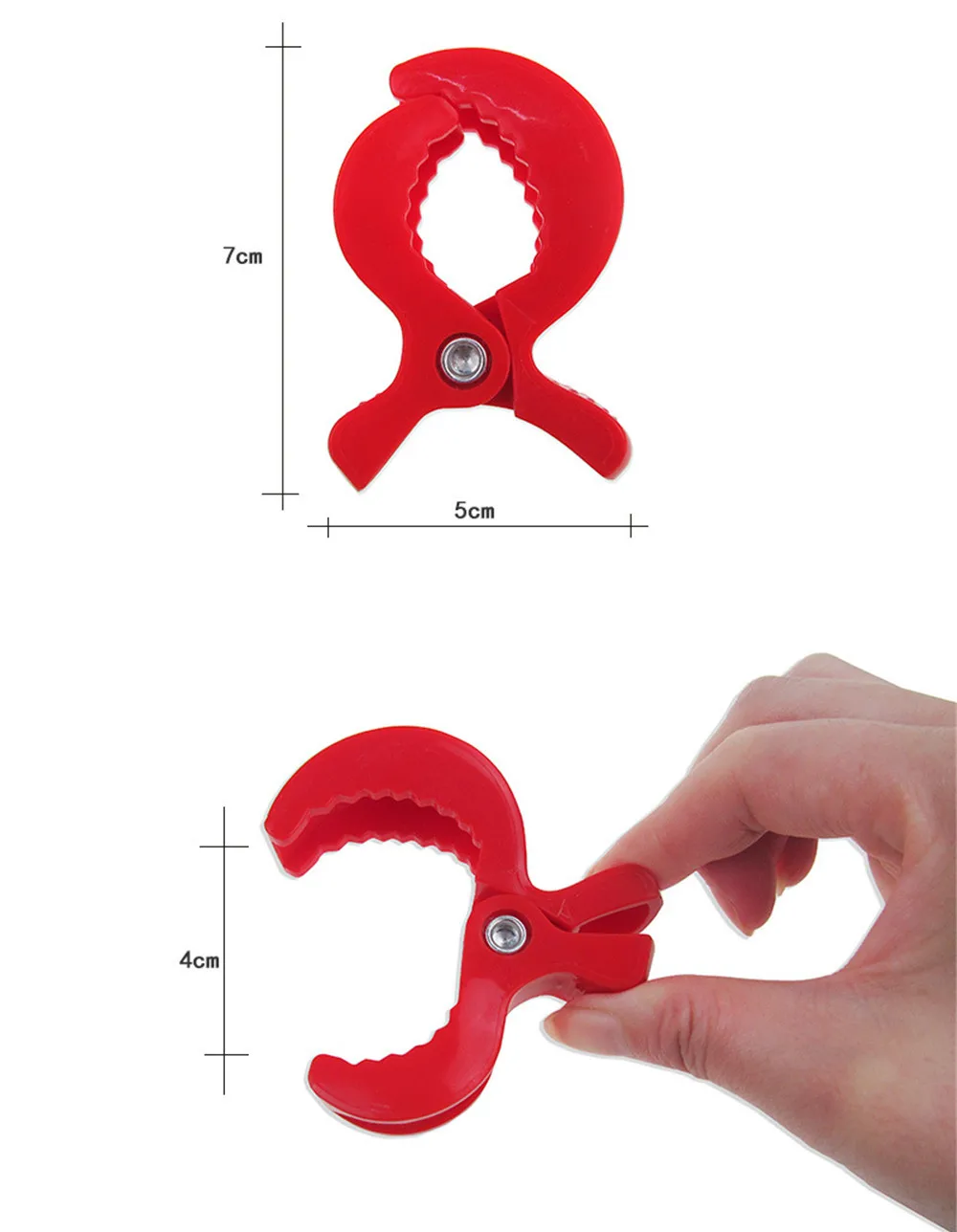 UPKOCH 2 Pièces Crochets Pour Poussette Rotatifs Lot De