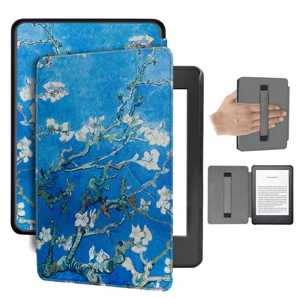 KPW4 FMSTSY MH Чехол-книжка из искусственной кожи чехол для Amazon kindle Paperwhite 4 читалка для kindle Paperwhite 4 6 дюймов Чехол для электронной книги+ пленка+ стилус - Цвет: KPW4 FMSTSY MH