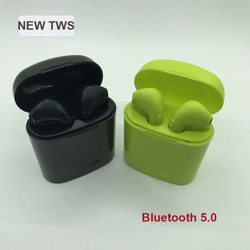 

i7s TWS VS i11 i12 i20 i30 tws Bluetooth 5.0 Wireless Earphones Earpieces mini Earbuds With Mic For iPhone Android