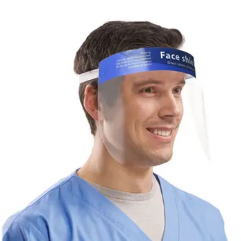 

1PC Face Mask Bucket Hat Dust Droplet Protection New Transparent Facemask Protection Detachable 2020 Anti-fog Protective Mask