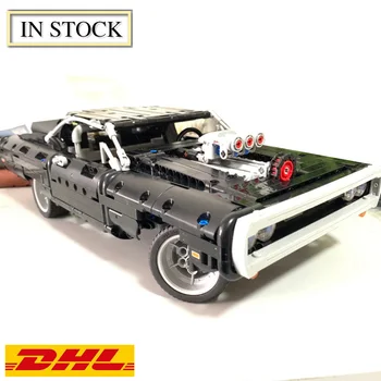 

Newest 42111 Car Bricks Doms Dodge Charger Building Blocks Assemble Gift