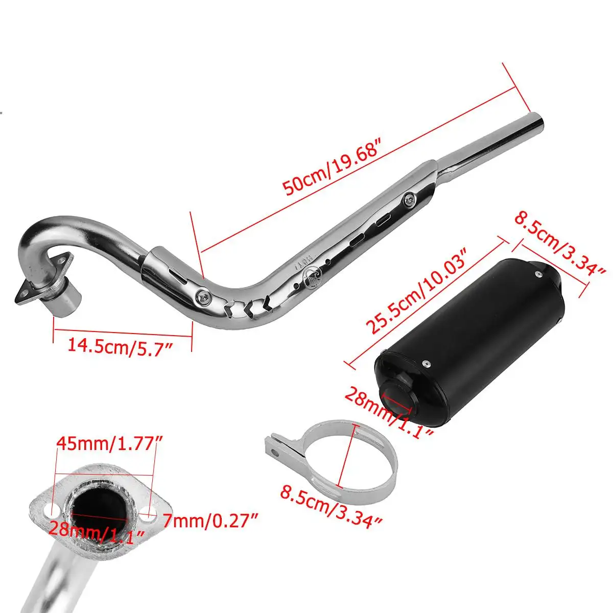 CRF50・FMFマフラー 新品未使用