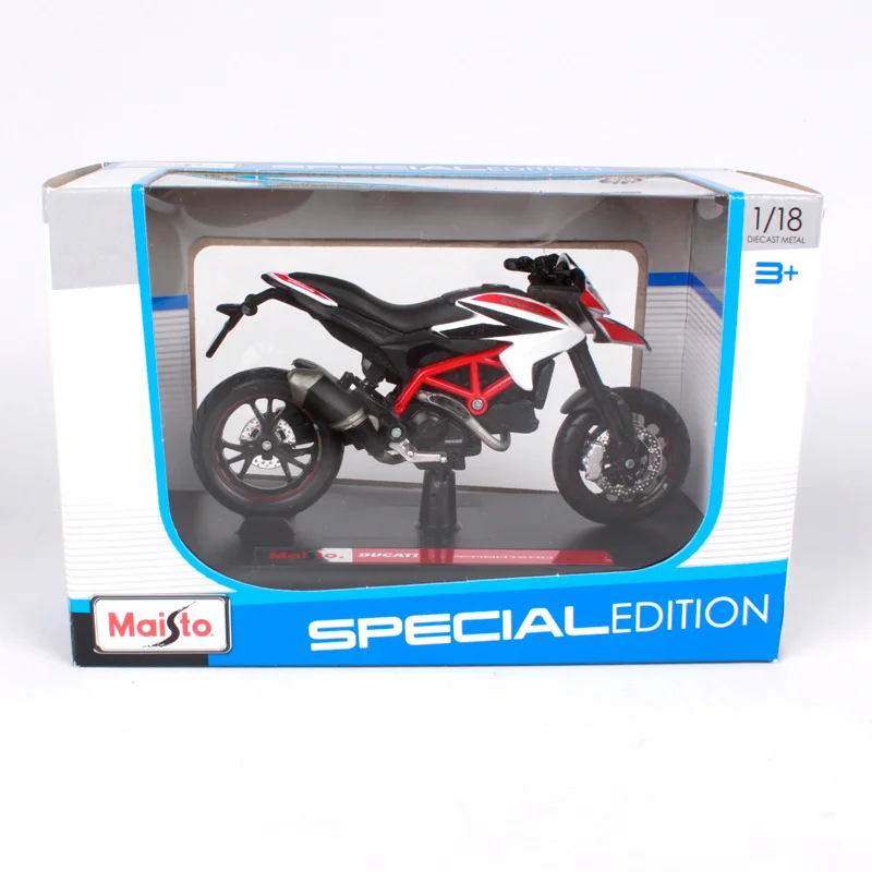 Модели литых под давлением мотоциклов и Maisto Ducati Hypermotard SP подарок на день рождения