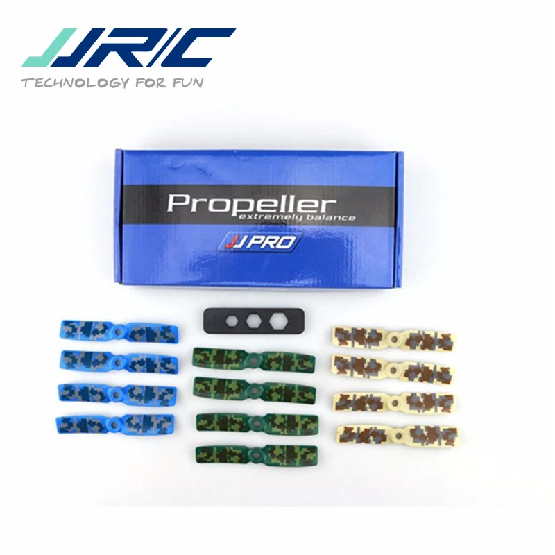 

12PCS JJRC JJPRO-3545BN 2-blade Camouflage Propeller For QAV130 QAV180 FPV Racing Drone RC Quadcopter Multicopter RC Parts