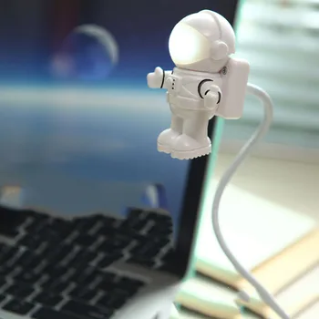 

2020 New USB LED Night Light Astronaut Spaceman Batman Adjustable Carton Switch Night Lamp For Computer PC Lamp Desk Light