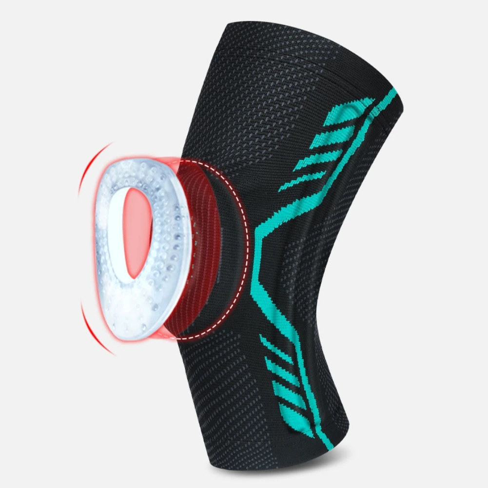 1PC Elbow Knee Pads Thermal Compression Leg Support Weight Lifting Basketball Running Jogging