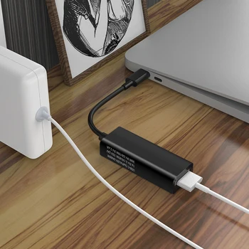

USB 3.1 USB C Male to Magsafe 1/2 5Pin Cable Cord Converter Adapter Suitable for Macbook Notebooks Smartphones with Type C Ports