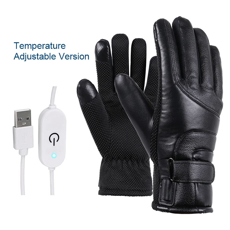 CALOFE велосипедные перчатки водонепроницаемые с подогревом Guantes Moto сенсорный экран на батарейках мотоциклетные гоночные перчатки для верховой езды зимние