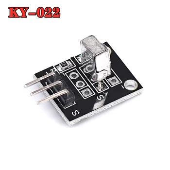 

New 3pin KY-022 TL1838 VS1838B 1838 Universal Infrared Sensor Receiver Module Accessorie IR receiver for Arduino Diy Starter Kit