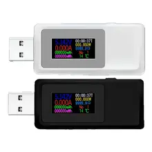 KWS-MX19 Colorful Screen USB Detector Voltmeter Ammeter USB Tester Voltage Current Power Capacity Meter Monitor