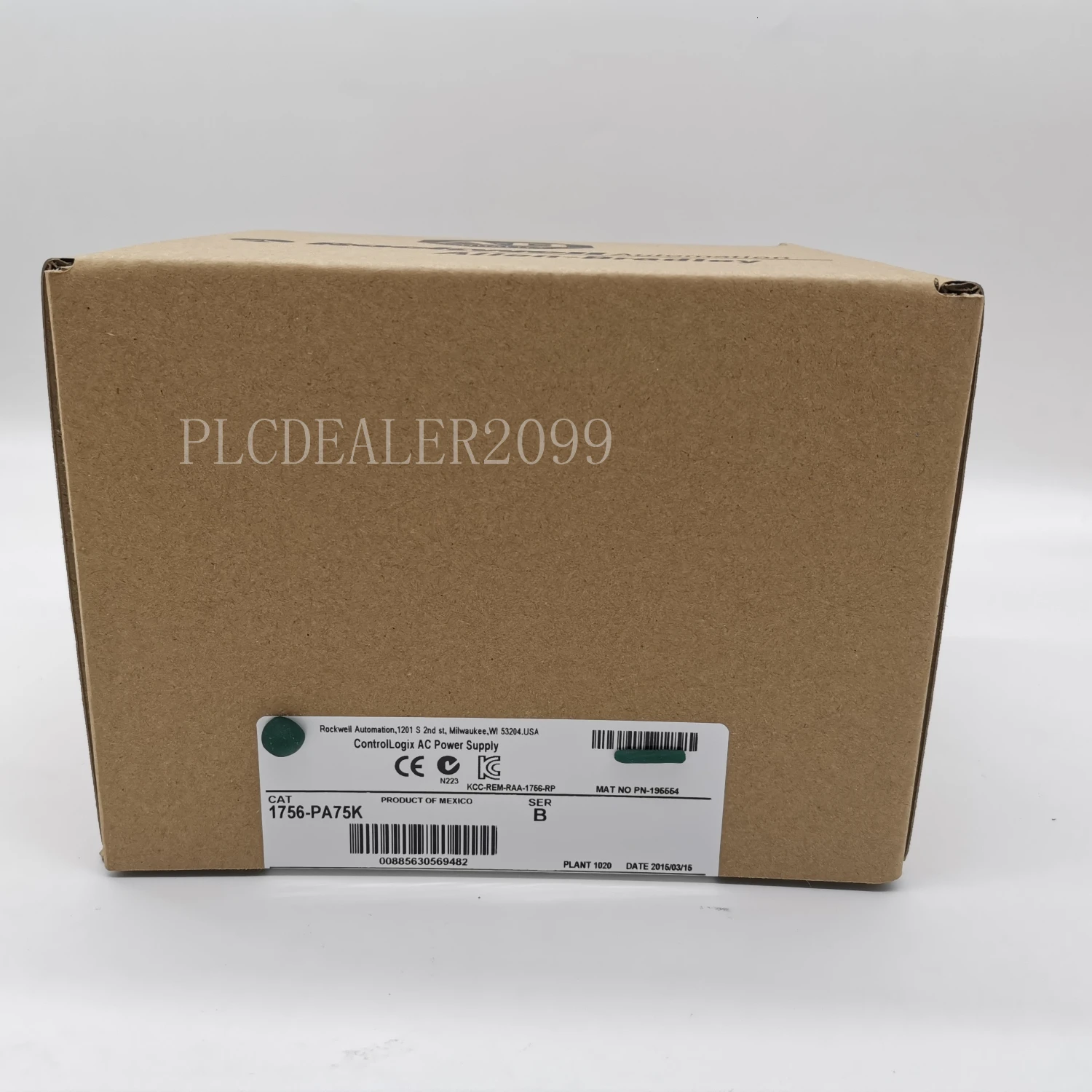 1 предмет; Новинка; 1756-PA75K 1756 PA75K модуль Питание 1756PA75K