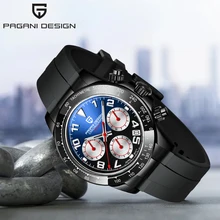 2021 nowy PAGANI projekt mężczyźni oglądać najlepsze luksusowe marki zegarek kwarcowy dla mężczyzn ze stali nierdzewnej wodoodporny chronograf zegar Reloj Hombre tanie i dobre opinie PAGANI DESIGN 22cm Luxury ru QUARTZ 10Bar Sprzączka CN (pochodzenie) STAINLESS STEEL 12mm SZAFIROWY KRYSZTAŁ Kwarcowe zegarki