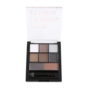 

CU30 Portable 2 in 1 Eyebrow & Eyeshadow Powder Long-lasting Make up Kit for Women Professional Smooth Cosmetics Beauty Gloss