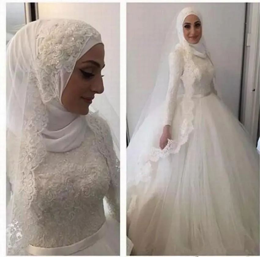 arabic ball gown wedding dress